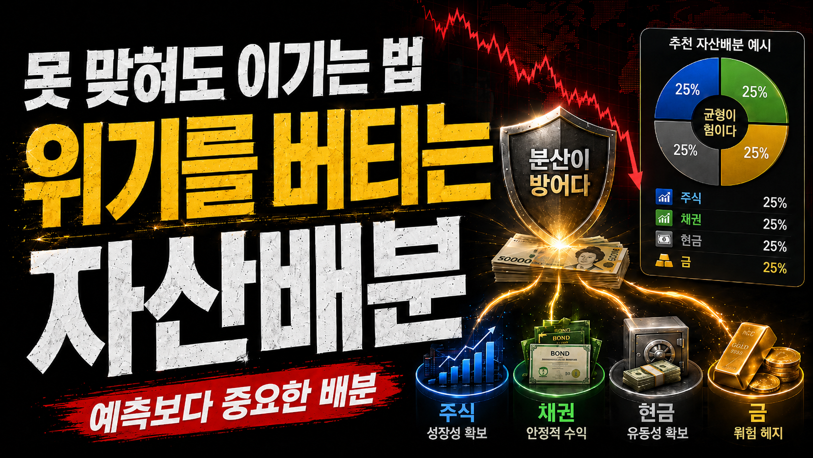 위기 때 자산배분, 버티는 사람들의 구조