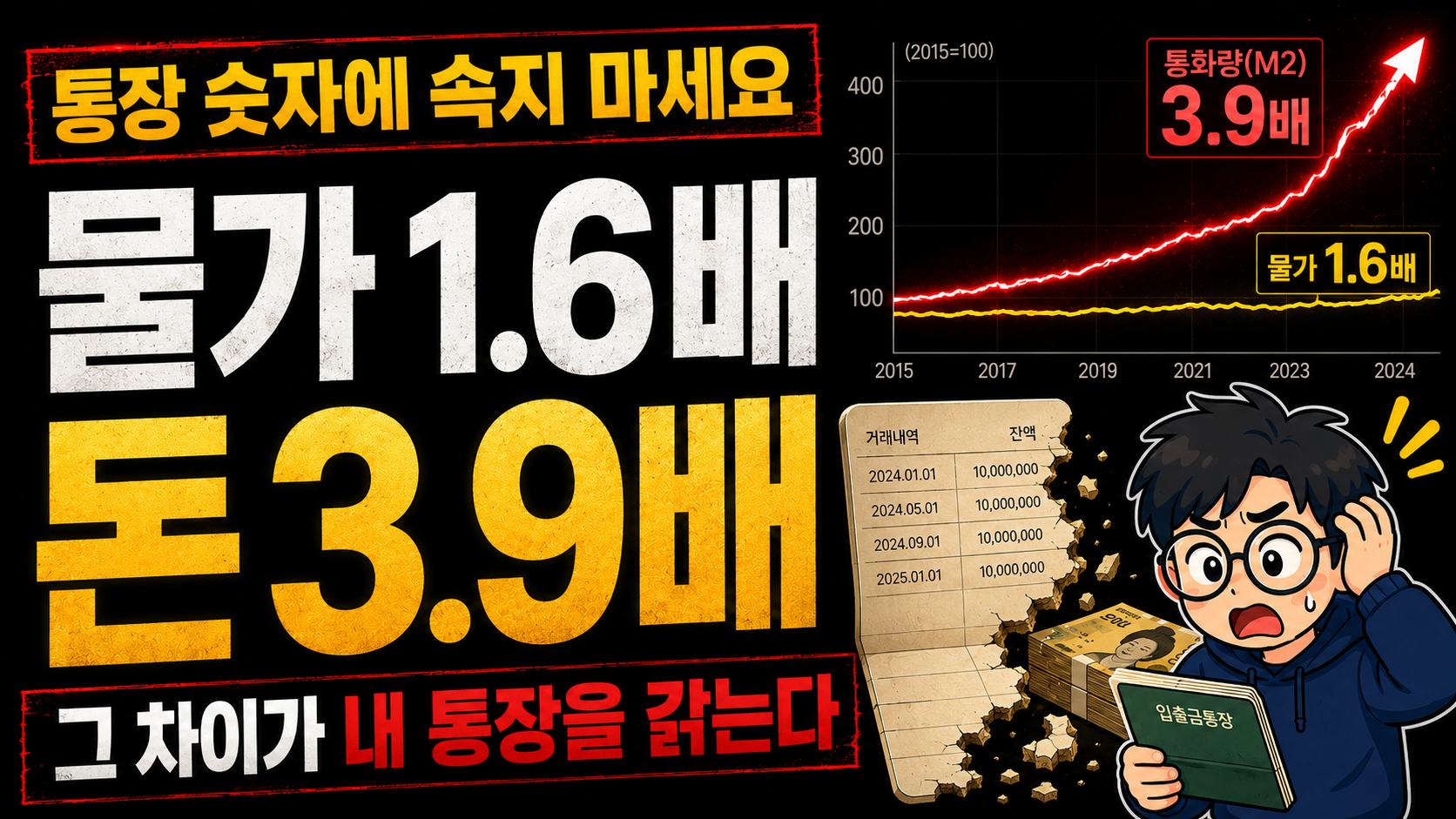 통장 1억, 20년 뒤 진짜 가치는 얼마일까