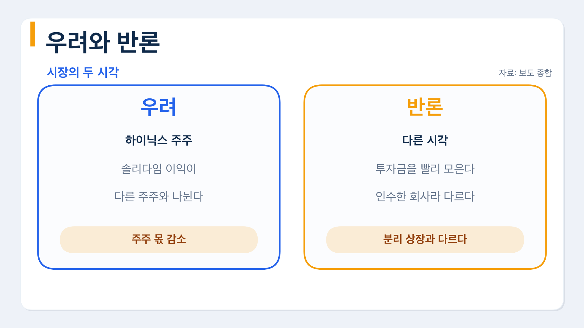 솔리다임 상장을 둘러싼 우려와 반론